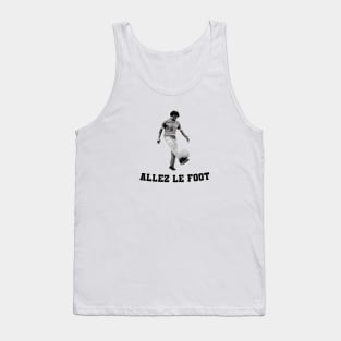 ALLEZ LE FOOT ! GO SOCCER Tank Top